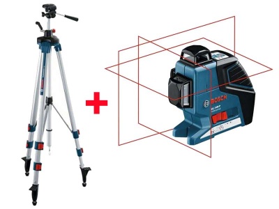 Нивелир лазерный Bosch GLL3-80P + штатив BT250