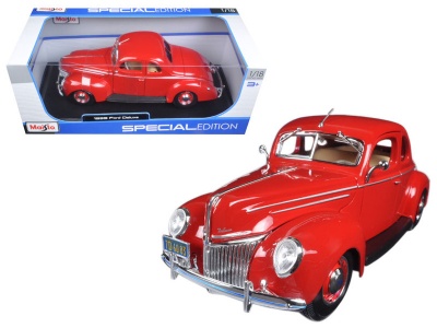 MAISTO 31180 Модель автомобиля 1:18- Форд Де Люкс (1939) (FORD DELUXE)