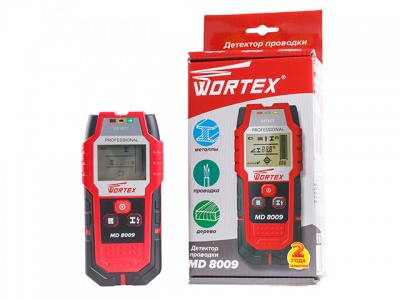 Детектор скрытой проводки WORTEX MD 8009