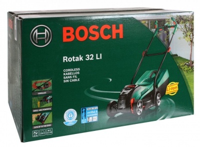 Газонокосилка Bosch Rotak 32 Li-Ion (аккумуляторная)