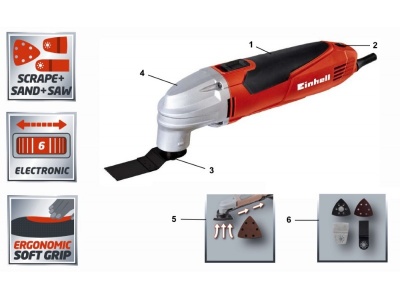 Реноватор Einhell TC-MG 220/1 E (многофункциональный инструмент)