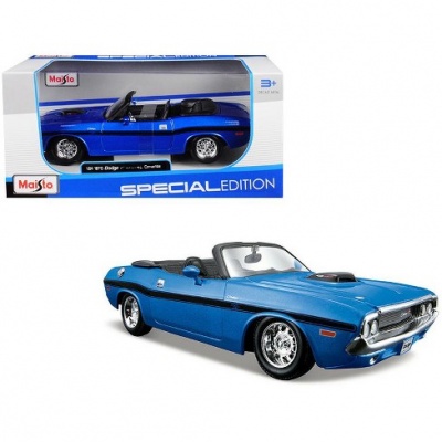 MAISTO 31264 Модель автомобиля 1:24 - Додж Челенджер кабриолет dodge challenger r/t (1970)