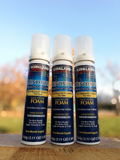 Миноксидил пена (minoxidil kirkland foam 5%) 3 месяца