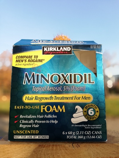 Миноксидил пена (minoxidil kirkland foam 5%) 6 месяцев