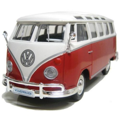 Volkswagen Van "Samba" Фольксваген Самба модель автомобиля 1:25 MAISTO 31956