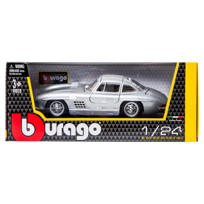 Модель автомобиля 1:24 Mercedes-Benz 300 SL 1954 (Мерседес Бенц) Bburago 18-22023