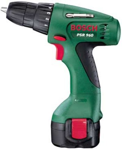 Аккумуляторный шуруповерт Bosch PSR 960 (2аккумулятора, 9,6 В)