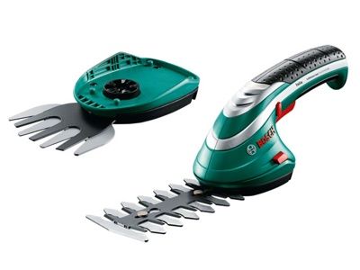 Аккумуляторные ножницы Bosch Isio 3 + насадка кусторез