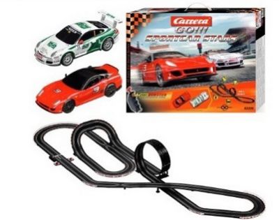 Игра настольная гоночный трек CARRERA 20062205 Трасса Гоу!!! Звездные спорткары 10 м