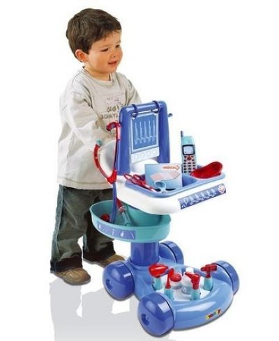 Игровой набор Доктор Мобильная реанимация Smoby 024415