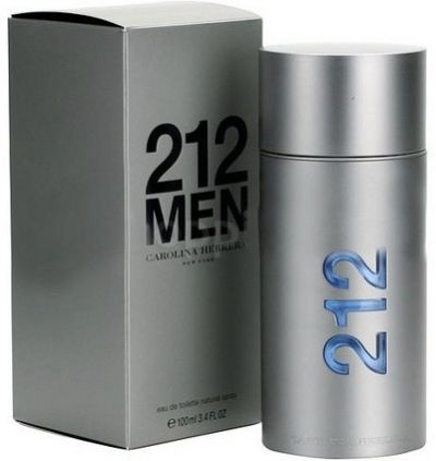 Туалетная вода CAROLINA HERRERA 212 Men 100 ml (мужская)