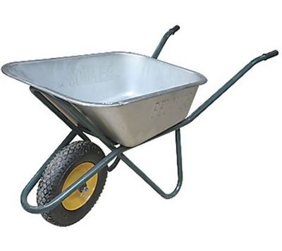 Тачка колесная WB 6418 "ECO" (100л, 1 колесо надувн.)