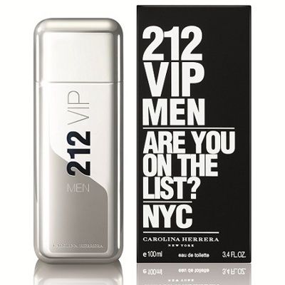 Туалетная вода CAROLINA HERRERA 212 VIP man 100 ml (мужская)