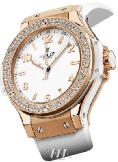 Часы наручные женские HUBLOT BIG BANG 38 ALL WHITE реплика