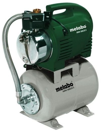 Metabo HWW 3000/20 S, Станция домашнего водоснабжения, 700 Вт, 3000 л/ч