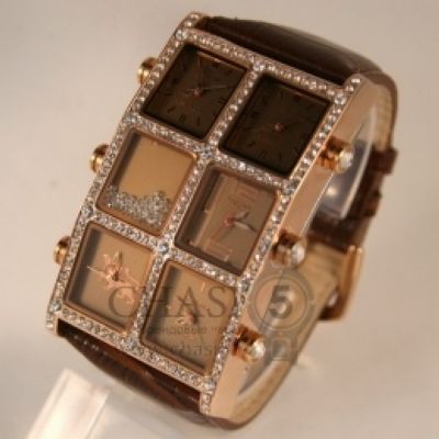 Часы наручные ICE LINK Ambassador 6 Timezone AMFL1RGLND Brown реплика