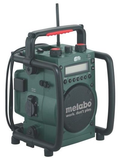 Аккумуляторный радиоприемник Metabo RC 14,4 – 18