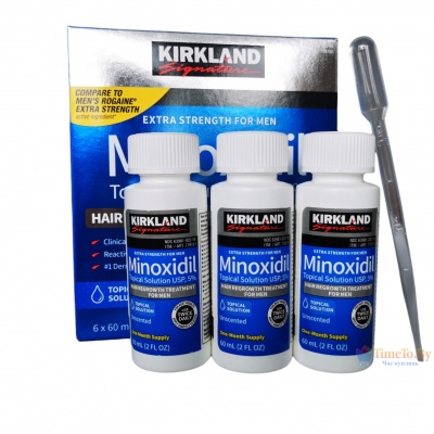 Миноксидил Minoxidil kirkland 9 месяцев