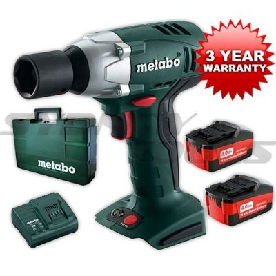 Аккумуляторный ударный гайковерт Metabo SSW 18 LTX 400 BL