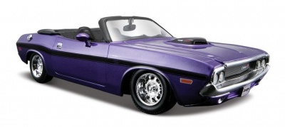 MAISTO 31264 Модель автомобиля 1:24 - Додж Челенджер кабриолет dodge challenger r/t (1970)