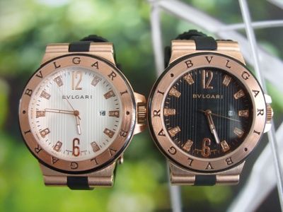 Часы наручные кварцевые Bvlgari BB23GL date реплика