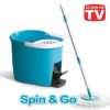 Швабра с вращающейся насадкой и отжимом Spin and Go whirly mop (Спин Энд Гоу)